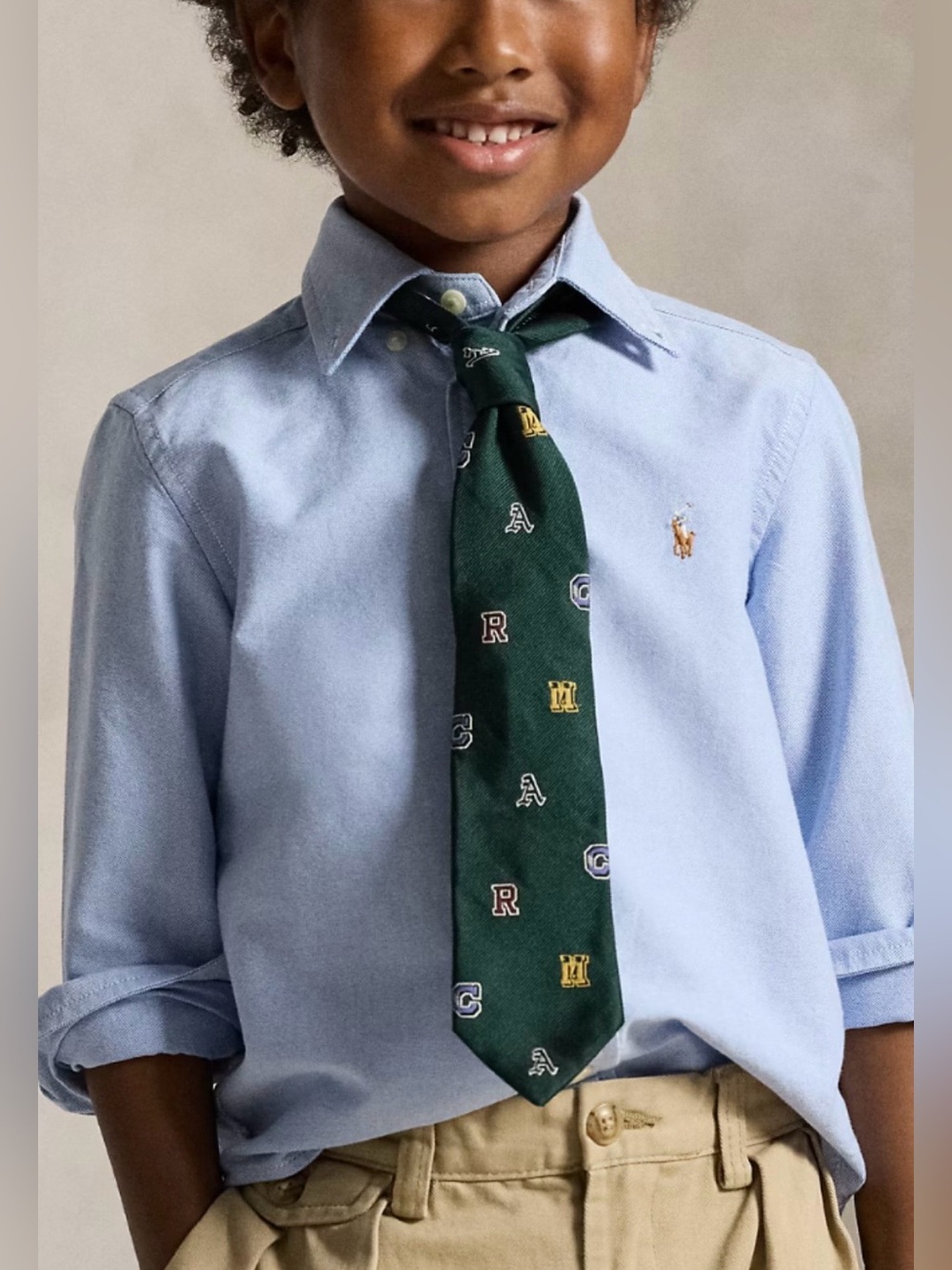 Polo by Ralph Lauren Light Blue Button-Down Oxford Shirt